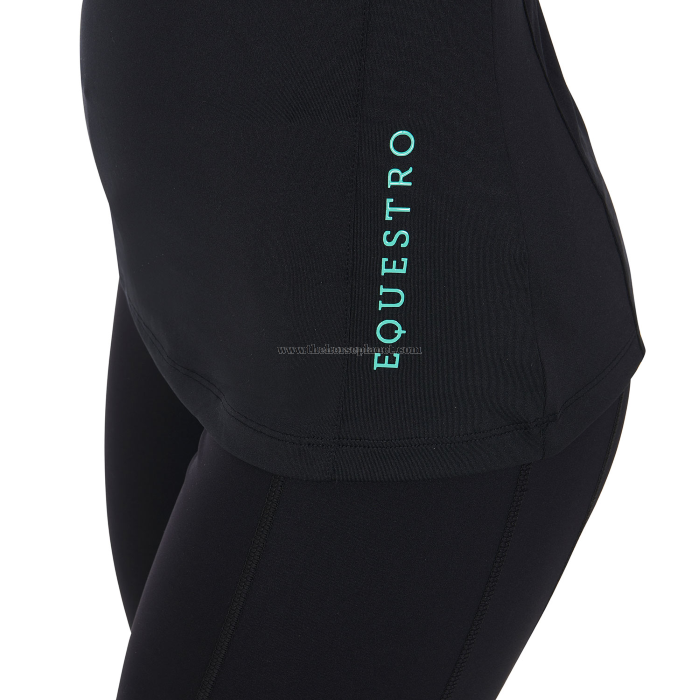BASE LAYER EQUESTRO DONNA SLIM FIT MEZZA MANICA
