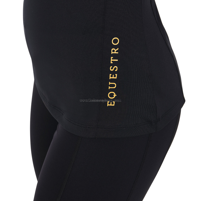 BASE LAYER EQUESTRO DONNA SLIM FIT MEZZA MANICA