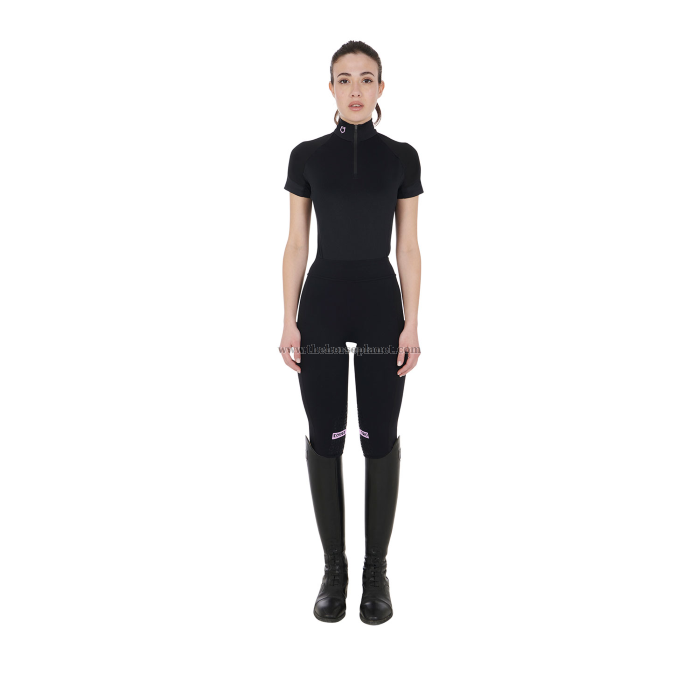 BASE LAYER EQUESTRO DONNA SLIM FIT MEZZA MANICA