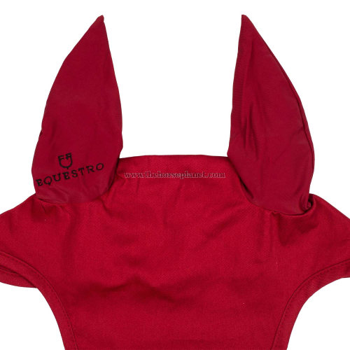 CUFFIETTA EQUESTRO IN COTONE CON ORECCHIE ELASTICIZZATE