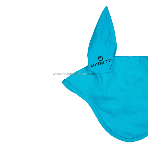 CUFFIETTA EQUESTRO IN COTONE CON ORECCHIE ELASTICIZZATE