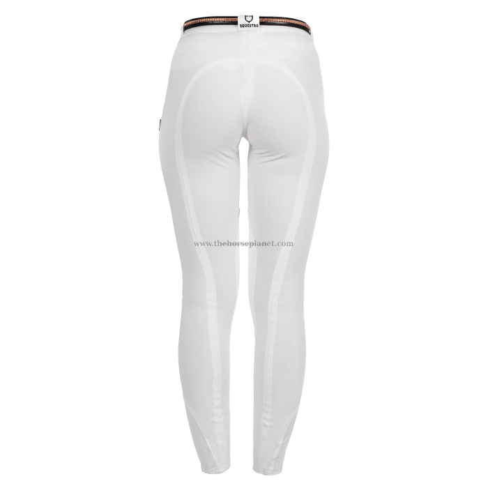 PANTALONE DONNA EQUESTRO TESSUTO ELASTICIZZATO LEGGERO MOD. SELENE