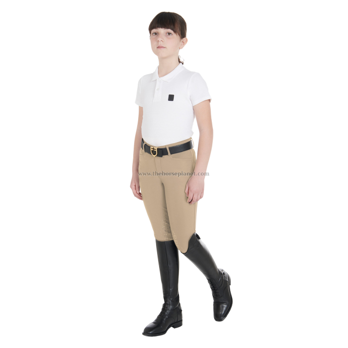 PANTALONI EQUESTRO JUNIOR MOD. AMANI IN TESSUTO TECNICO