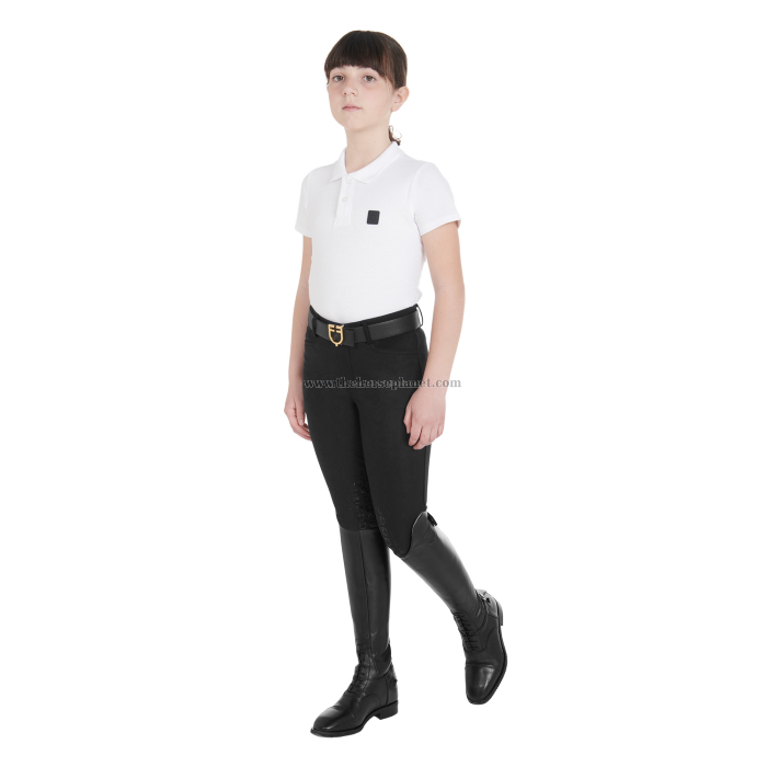 PANTALONI EQUESTRO JUNIOR MOD. AMANI IN TESSUTO TECNICO