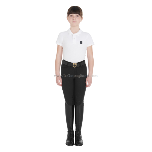PANTALONI EQUESTRO JUNIOR MOD. AMANI IN TESSUTO TECNICO