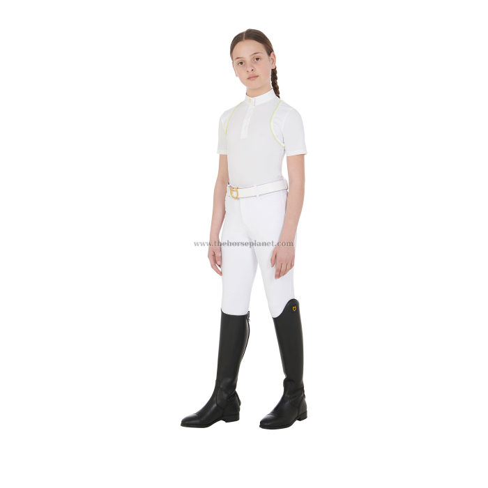 PANTALONI EQUESTRO JUNIOR MOD. AMANI IN TESSUTO TECNICO