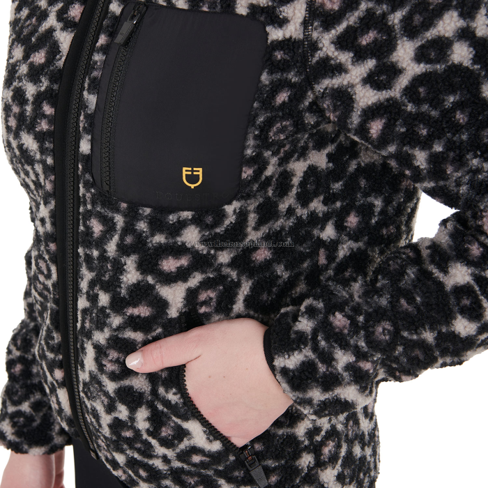 FELPA DONNA EQUESTRO TEDDY FULL ZIP