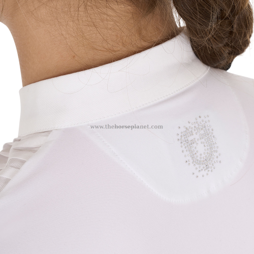 POLO CONCORSO EQUESTRO BIMBA CON STRASS