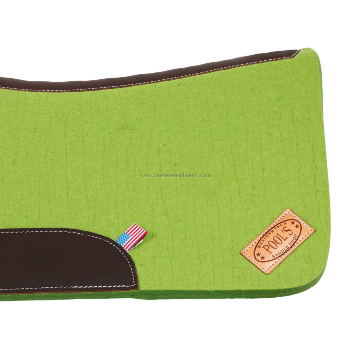 SOTTOSELLA WESTERN POOL'S IN FELTRO CON RINFORZI IN PELLE 32'X32'