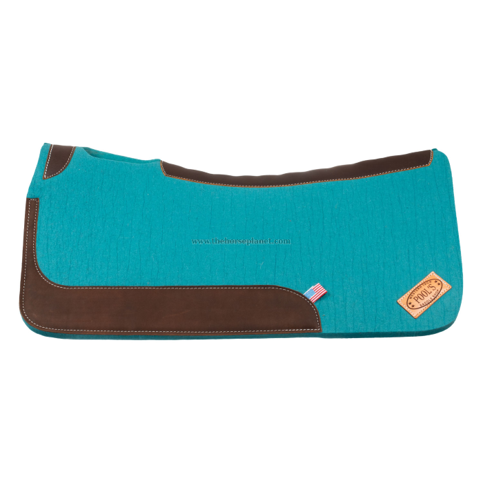 SOTTOSELLA WESTERN POOL'S IN FELTRO CON RINFORZI IN PELLE 32'X32'
