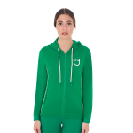 FELPA EQUESTRO CON ZIP DONNA INTERLOCK SS25