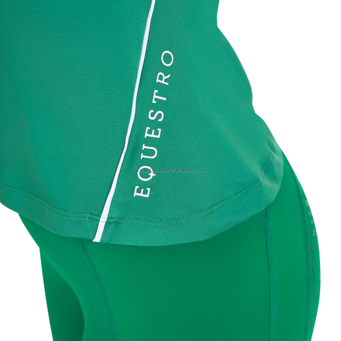 POLO DONNA ALLENAMENTO EQUESTRO TESSUTO TECNICO 