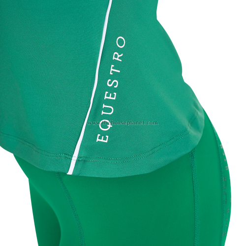 POLO DONNA ALLENAMENTO EQUESTRO TESSUTO TECNICO 