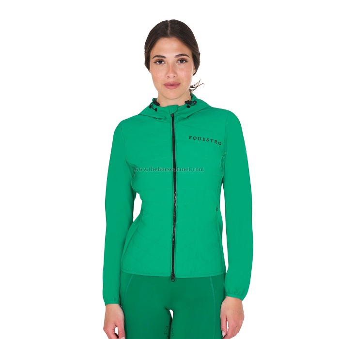 PIUMINO DONNA EQUESTRO TESSUTO TECNICO SS25