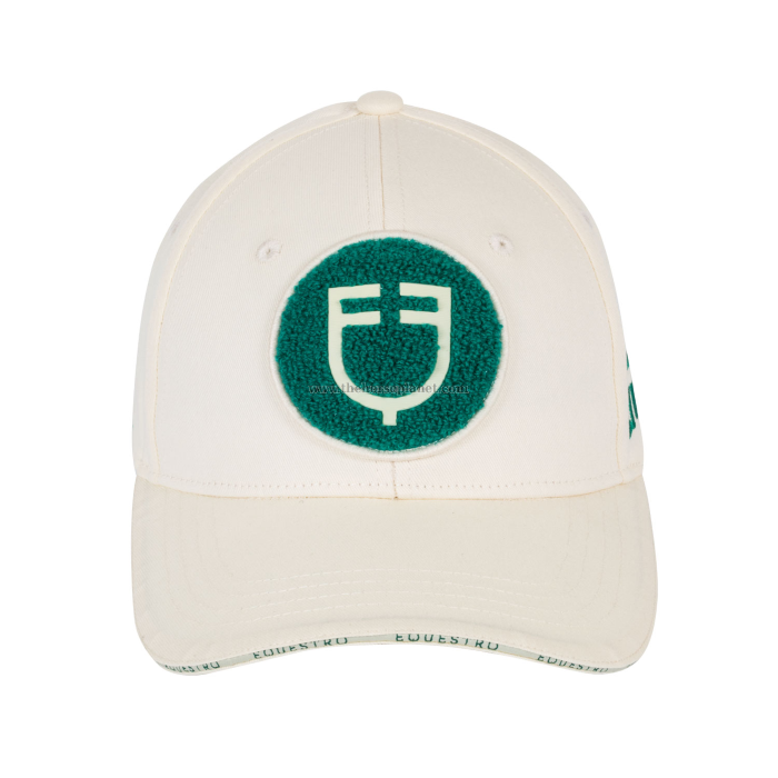 CAPPELLO BASEBALL CON LOGO SU PATCH IN SPUGNA SS25