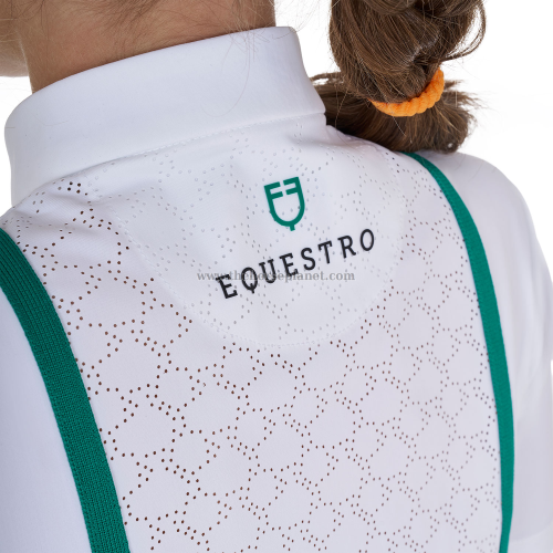 POLO BIMBA DA GARA MANICHE CORTE  EQUESTRO MOD. KNIT TAPE 