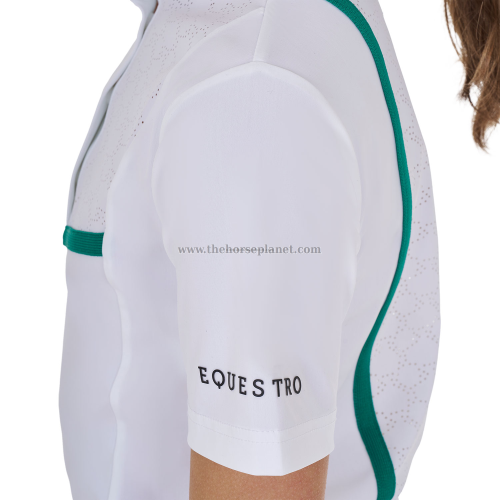 POLO BIMBA DA GARA MANICHE CORTE  EQUESTRO MOD. KNIT TAPE 