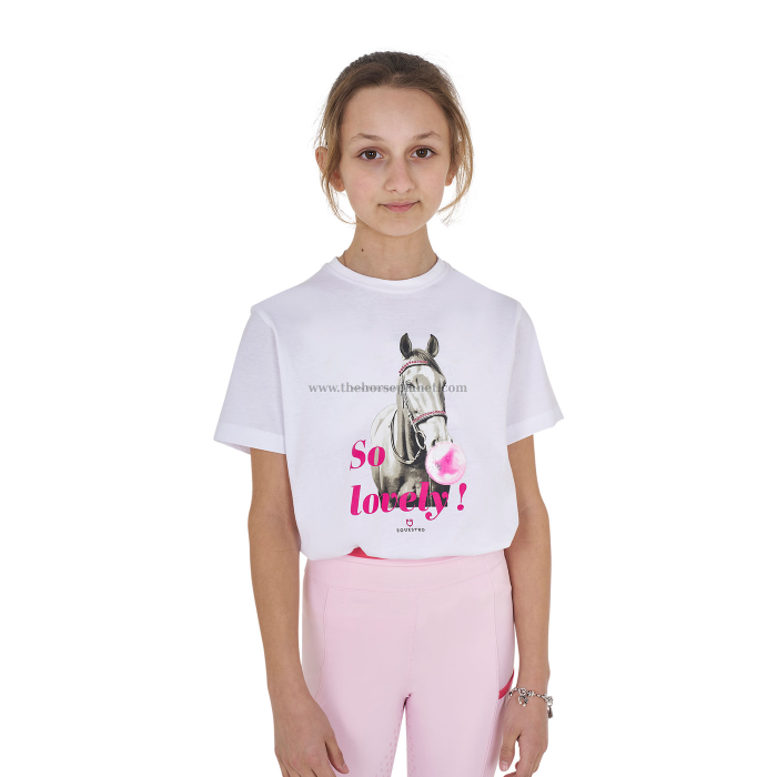 T-SHIRT BIMBA 28€ EQUESTRO SO LOVELY SS25 