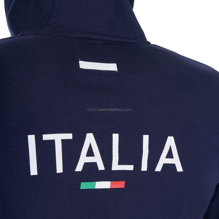 FELPA UOMO CON CAPPUCCIO FULL ZIP  EQUESTRO X FISE 