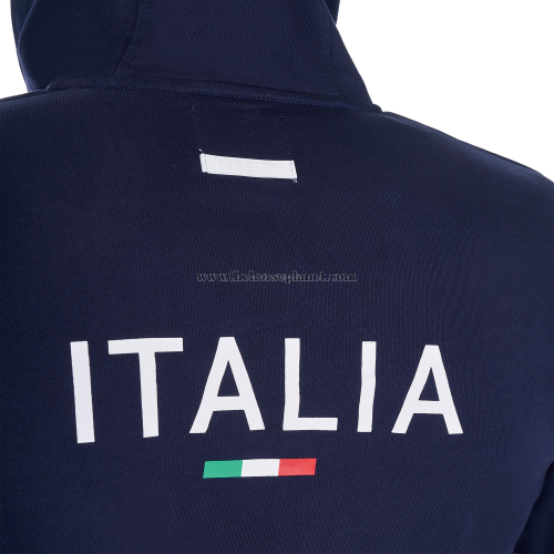 FELPA UOMO CON CAPPUCCIO FULL ZIP  EQUESTRO X FISE 