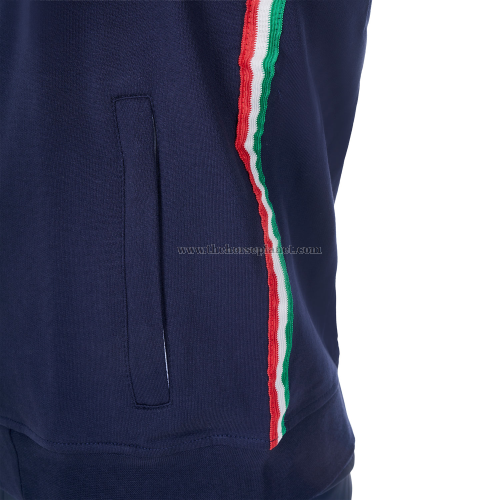 FELPA UOMO CON CAPPUCCIO FULL ZIP  EQUESTRO X FISE 