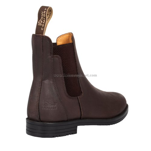 STIVALETTI JODHPUR CUOIO C/ELASTICO LATERALE