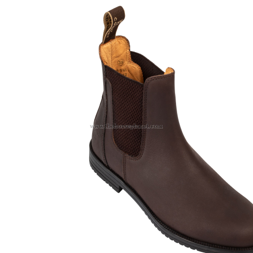 STIVALETTI JODHPUR CUOIO C/ELASTICO LATERALE