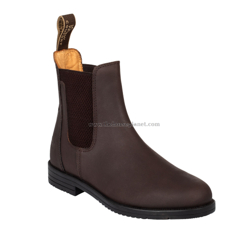 STIVALETTI JODHPUR CUOIO C/ELASTICO LATERALE