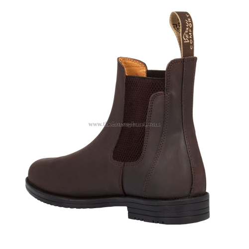 STIVALETTI JODHPUR CUOIO C/ELASTICO LATERALE