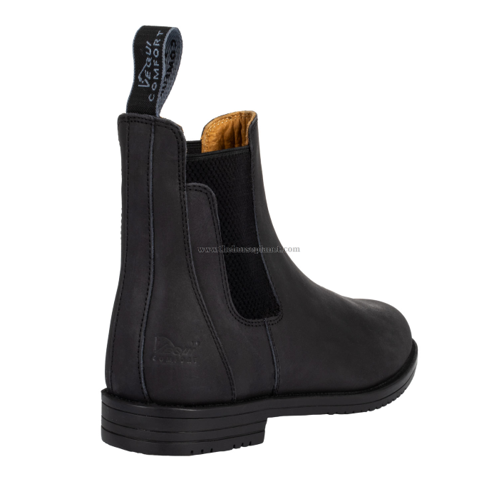 STIVALETTI JODHPUR CUOIO C/ELASTICO LATERALE