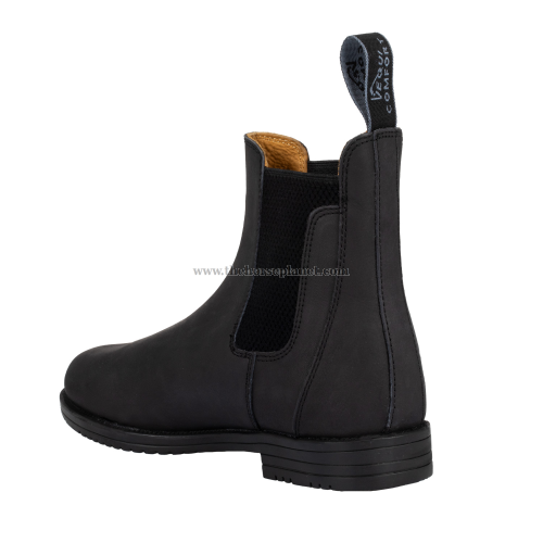 STIVALETTI JODHPUR CUOIO C/ELASTICO LATERALE
