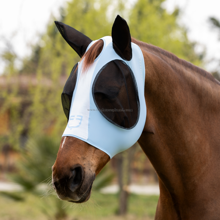 MASCHERA ANTIMOSCHE EQUESTRO MESH BICOLOR 