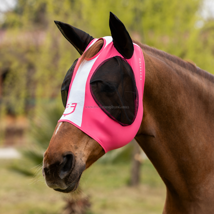 MASCHERA ANTIMOSCHE EQUESTRO MESH BICOLOR 