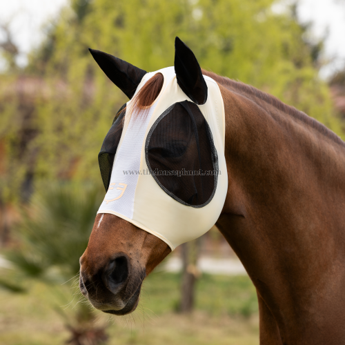 MASCHERA ANTIMOSCHE EQUESTRO MESH BICOLOR 