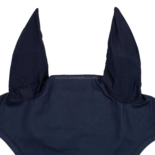 CUFFIETTA EQUESTRO IN COTONE CON ORECCHIE ELASTICIZZATE