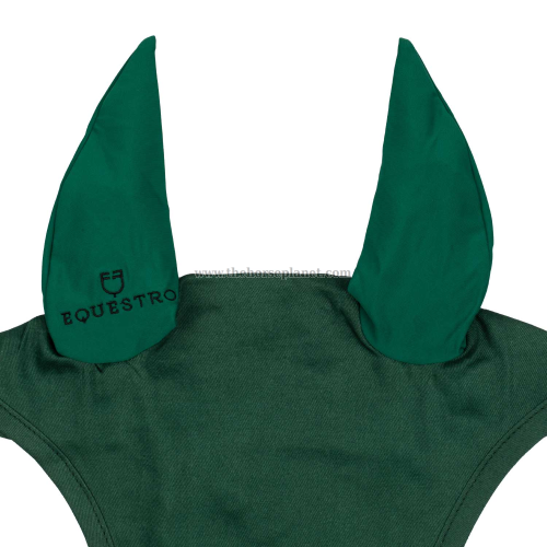 CUFFIETTA PONY EQUESTRO IN COTONE CON ORECCHIE ELASTICIZZATE 