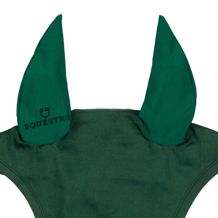 CUFFIETTA PONY EQUESTRO IN COTONE CON ORECCHIE ELASTICIZZATE 