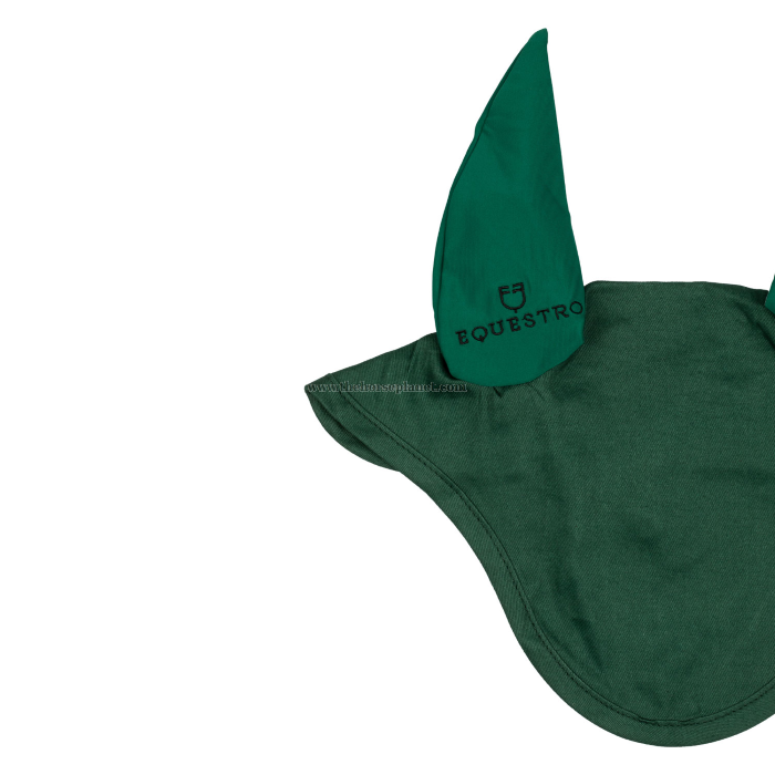 CUFFIETTA PONY EQUESTRO IN COTONE CON ORECCHIE ELASTICIZZATE 