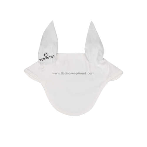 CUFFIETTA PONY EQUESTRO IN COTONE CON ORECCHIE ELASTICIZZATE 