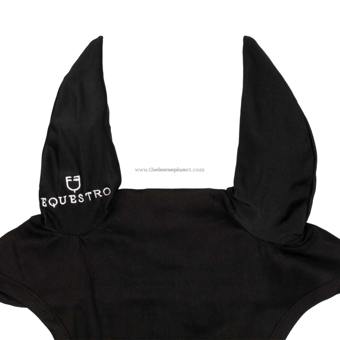 CUFFIETTA PONY EQUESTRO IN COTONE CON ORECCHIE ELASTICIZZATE 