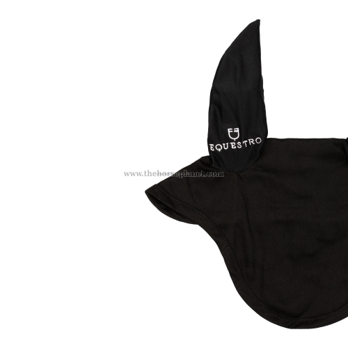 CUFFIETTA PONY EQUESTRO IN COTONE CON ORECCHIE ELASTICIZZATE 