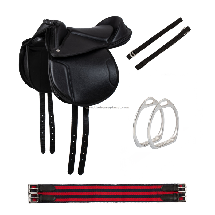 SELLA INGESE  PONY SHETLAND CON MANIGLIONE COMPLETA