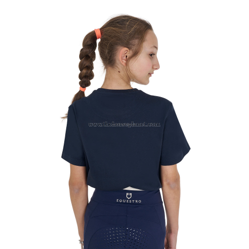 T-SHIRT BIMBA EQUESTRO HEAD IN THE CLOUDS SS25