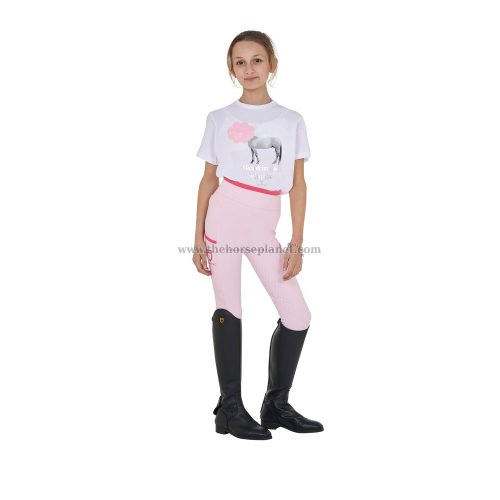 T-SHIRT BIMBA EQUESTRO HEAD IN THE CLOUDS SS25