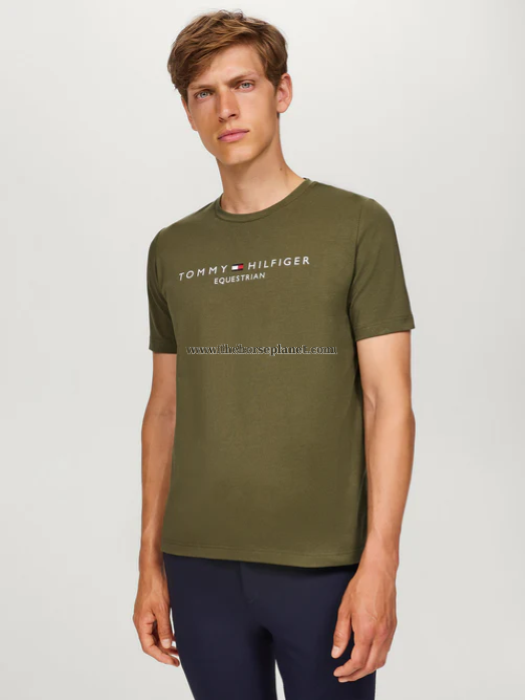 T-SHIRT UOMO COTONE MOD. WILLIAMSBURG TOMMY HILFIGER