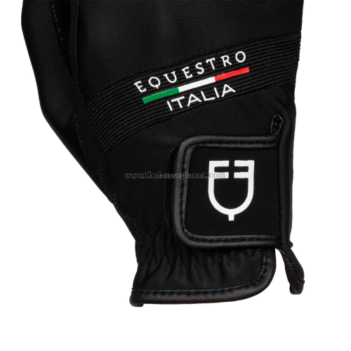 GUANTI IN TESSUTO TECNICO EQUESTRO X FISE