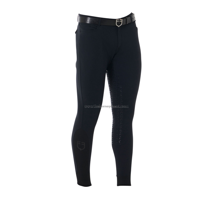 PANTALONI UOMO EQUESTRO FULL GRIP IN TESSUTO TECNICO