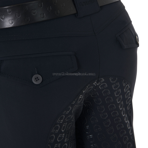 PANTALONI UOMO EQUESTRO FULL GRIP IN TESSUTO TECNICO