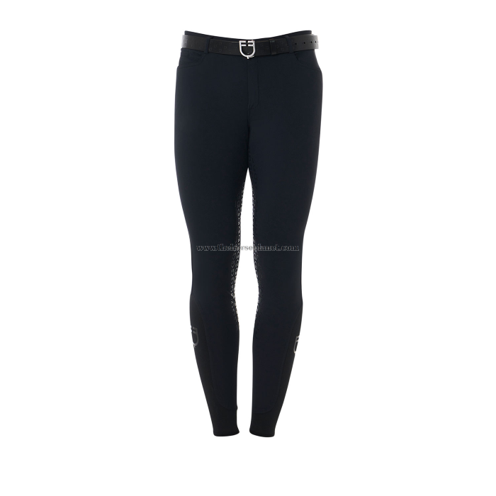PANTALONI UOMO EQUESTRO FULL GRIP IN TESSUTO TECNICO