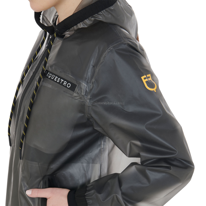 IMPERMEABILE DONNA EQUESTRO TECNICO TRASPARENTE 